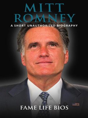 cover image of Mitt Romney a Short Unauthorized Biography
